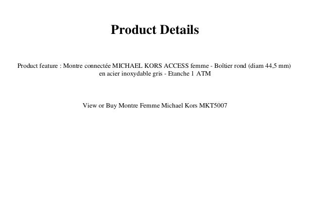 michael kors access mkt5007