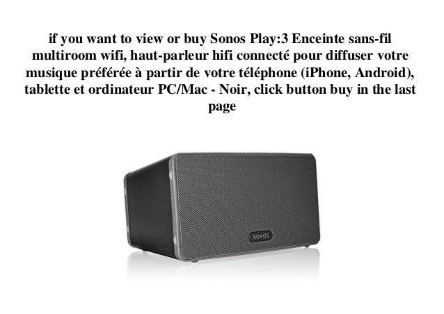 sonos multiroom
