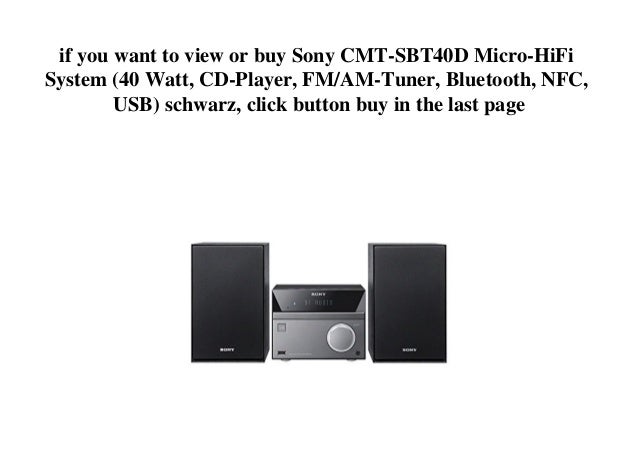 sony bluetooth micro music system