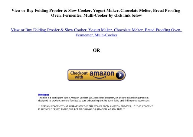 Fermenter Yogurt Maker Chocolate Melter Bread Proofing Oven Folding Proofer & Slow Cooker Multi-Cooker 
