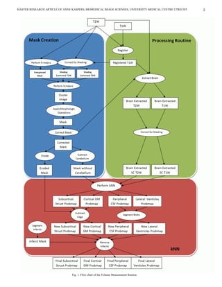 MASTER RESEARCH ARTICLE OF ANNE KASPERS, BIOMEDICAL IMAGE SCIENSES, UNIVERSITY MEDICAL CENTRE UTRECHT   2




                                Fig. 1. Flow chart of the Volume Measurement Routine
 
