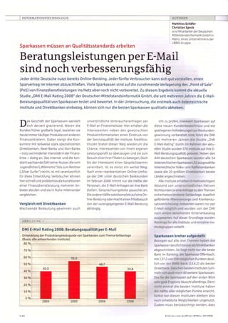 Artikel Betriebswirtschaftliche Blätter 03/2009_DMI E-Mail Rating by Matthias Schaefer