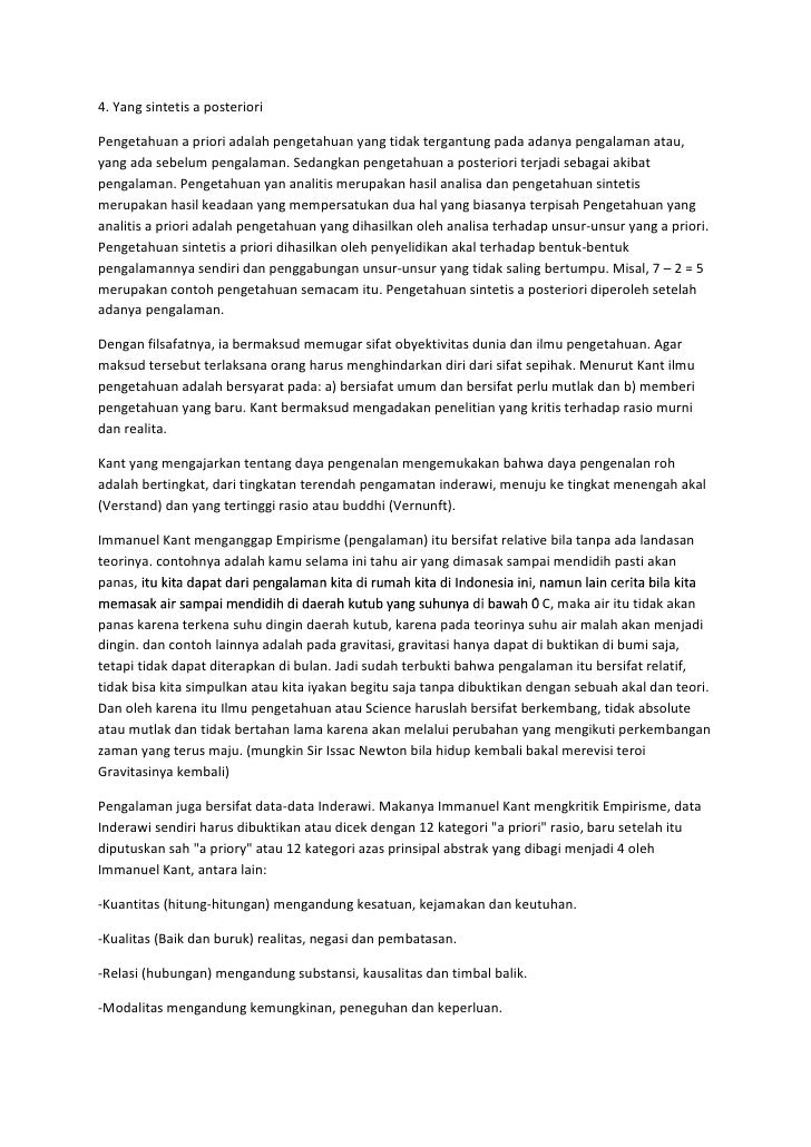 Artikel dan berita tentang makalah kritisisme dalam 