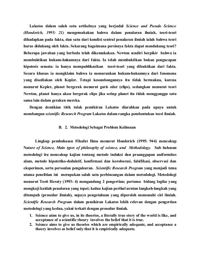 Artikel filsafat lakatos