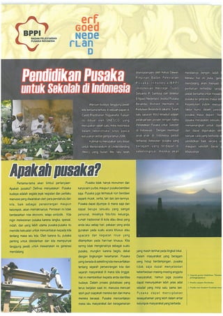 Buletin Pendidikan Pusaka untuk Anak di Indonesia (2008)