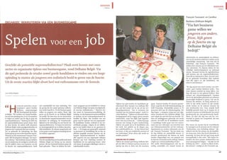 Spelen voor een Job. Human Resources Magazine 