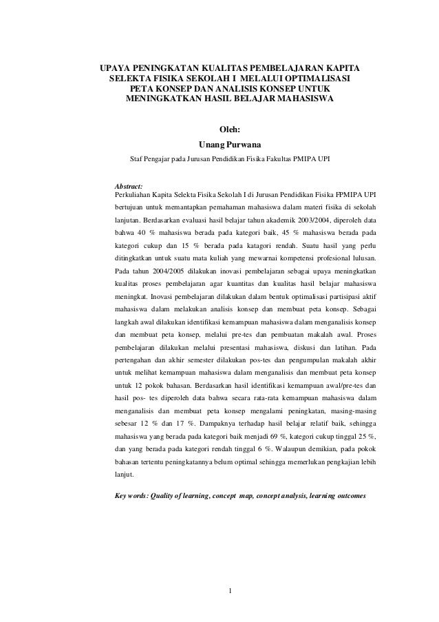 Manfaat Mempelajari Kapita Selekta Pendidikan Islam