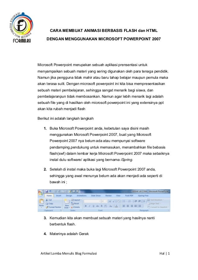 Artikel Lomba Periode
