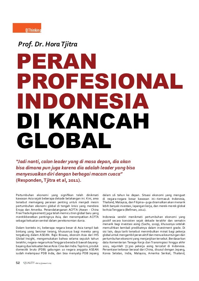 Artikel Majalah Quality Januari 2013