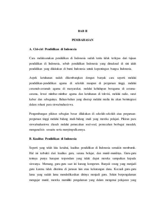 Artikel Masalah Pendidikan 2