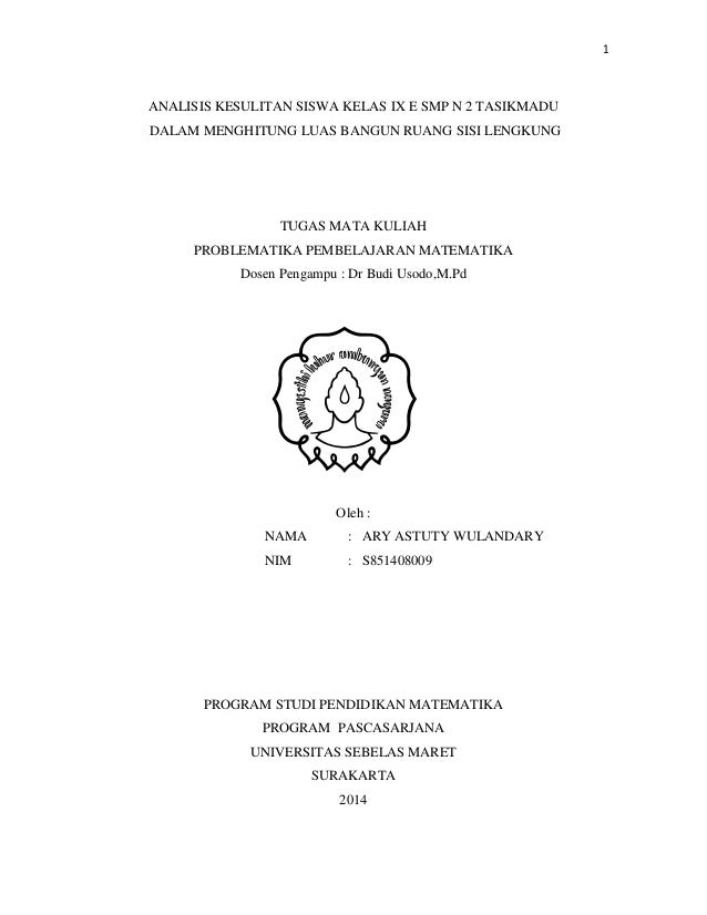 Contoh Latihan Soal: Kumpulan Soal Matematika Kelas 9 Bab Bangun Ruang