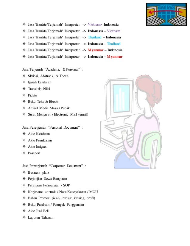 Translate Dokumen Bahasa Inggris Ke Bahasa Indonesia - Dokumen Pilihan