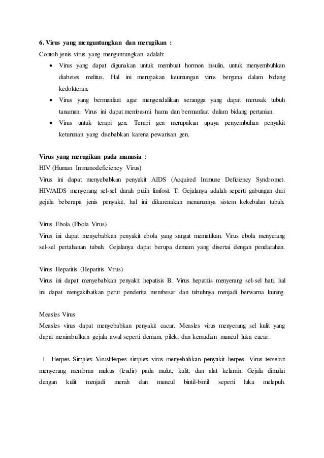 Artikel Tentang Virus Hiv