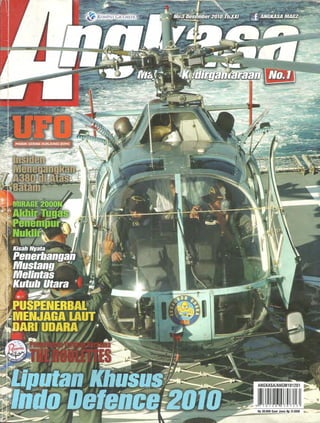 Artikel ufo di majalah Angkasa no 3 Desember 2010