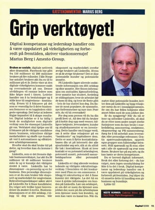 Artikkel Marius Berg Kapital Jan 2009   Grip VerktøYet!   Digital Ledelse