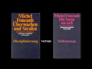 Michel	
  Foucault	
  (1926-­‐1984)
                  Professor	
  für	
  „Geschichte	
  der	
  
                  Denksys...
