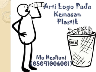 Arti Logo Pada
   Kemasan
    Plastik
 