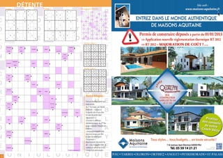 Sudoku 1
                     Détente     Sudoku 2                                                       Résultat Mots fléchés
                                                                                                               Jeux De FR   Mots Croises   Gratuit Jeu   Gratuits Jeux   Annonces Google




sur Pausejeux.fr - Grille n°62              http://www.pausejeux.fr/lettres/motsfleches/popup.php?id=62




                  Mots fléchés
                                                                                                                                                                            Mots fléchés




                                                                                                          Résultat Sudoku 2
                                                                     http://www.pausejeux.fr/lettres/motsfleches/popup.php?id=62                                                 Mots fléchés gratuits sur Pausejeux.fr - Grille n°62




                                                                                                          Résultat Sudoku 1




                                                                                                                Notre blague :
                                                                                                                C’est un chauffeur routier qui
                                                                                                                roule en ville.
                                                                                                                Au 1er feu rouge, une blonde
                                                                                                                l’interpèle : « bonjour je
                                                                                                                m’appelle Julie et vous êtes
                                                                                                                en train de perdre votre
                                                                                                                chargement !»
                                                                                                                Le routier n’y prête pas
                                                                                                                attention et repart. Au 2ème feu
                                                                                                                rouge, la blonde l’interpèle de
                                                                                                                nouveau:
                                                                                                                « bonjour je m’appelle Julie
                                                                                                                et je vous assure, vous êtes
                                                                                                                en train de perdre votre
                                                                                                                chargement !»
                                                                                                                Alors le routier descend et lui
                                                                                                                dit : « moi j’m’appelle Dédé, je
                                                                                                                conduis un camion de la DDE,
                                                                                                                il neige et je sale la route»

22
 