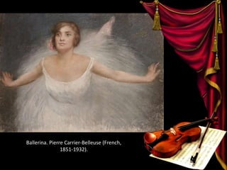 Ballerina. Pierre Carrier-Belleuse (French,
1851-1932).
 