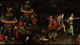 BRUEGHEL, Jan the Elder Attributed to
Aeneas and the Cumaean Sibyl in the
Underworld (detail)
1600-1625
color on copper,26.8 × 35.3 cm
Thorvaldsens Museum, Copenhagen
 