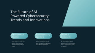 AI and cyber security presentationit is very good | PPTX