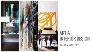 Art & INTERIOR DESIGN | PPTX