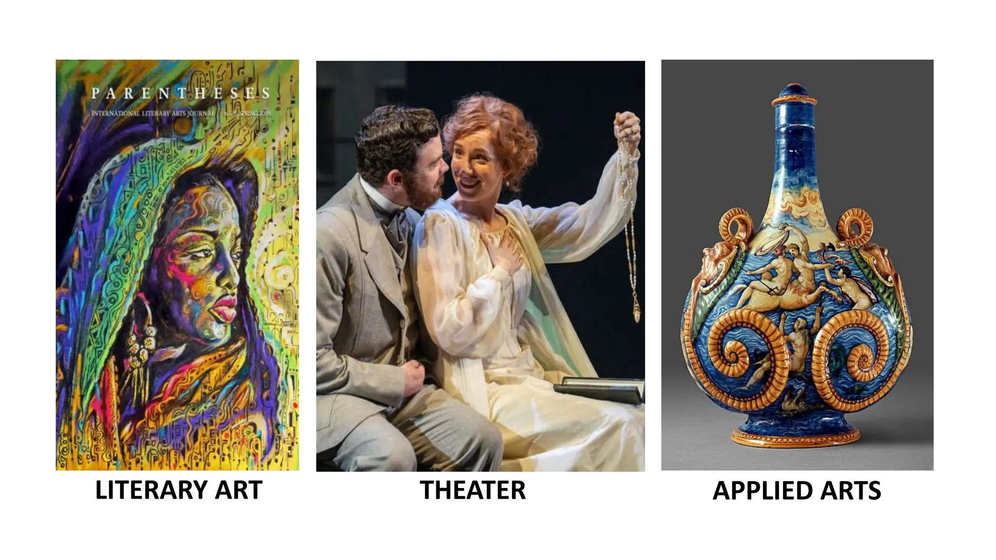 LITERARY ART THEATER APPLIED ARTS
 