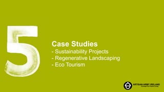 5/1/20152
Case Studies
- Sustainability Projects
- Regenerative Landscaping
- Eco Tourism
 