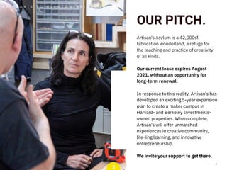 Artisans to Allston-Brighton: Our Journey from Maker Space to Maker Campus