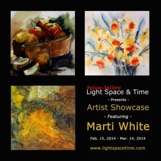 Artist Showcase - Marti White - Event Postcard