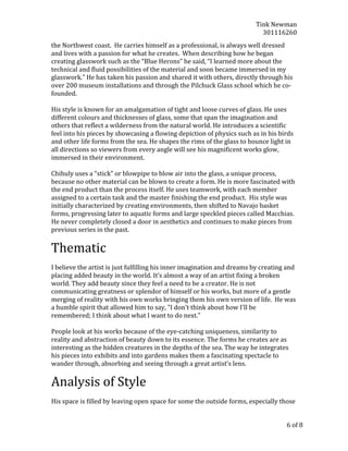 Style Test Examples Artist Artist Style Analysis | PDF