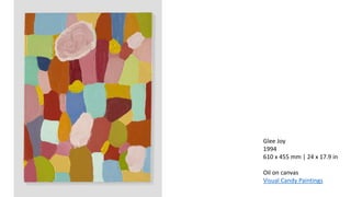 Glee Joy
1994
610 x 455 mm | 24 x 17.9 in
Oil on canvas
Visual Candy Paintings
 