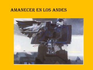 AMANECER EN LOS ANDES
 