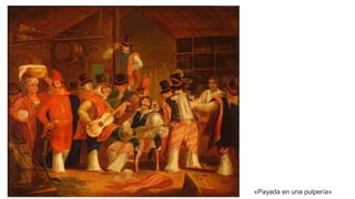 «Payada en una pulpería»
 