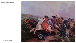 El malón. 1845
Mauricio Rugendas.
 