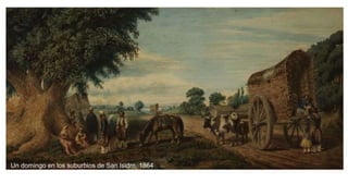Un domingo en los suburbios de San Isidro, 1864
 