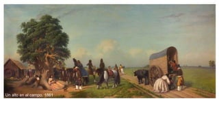 Un alto en el campo, 1861
 