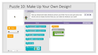 Puzzle 10: Make Up Your Own Design!
 