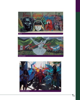 113 
Mural 
Mural mosaico 
Carnaval en Caracas 
 