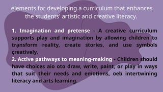 Creative Writing Pathway Artistic and Creative Literacymeaning.pptx