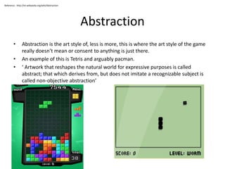 Artistic styles in computer games | PPTX