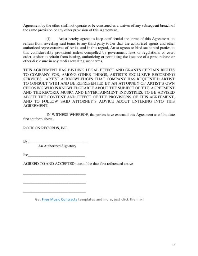 letter of intent not to