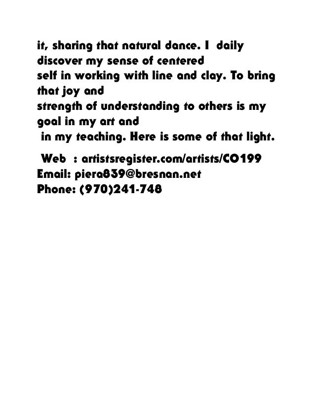 Artist Statement
