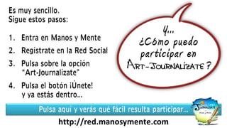 Art-Journalízate con Manos y Mente