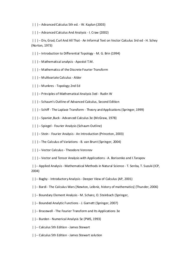 schaum advanced calculus solution manual