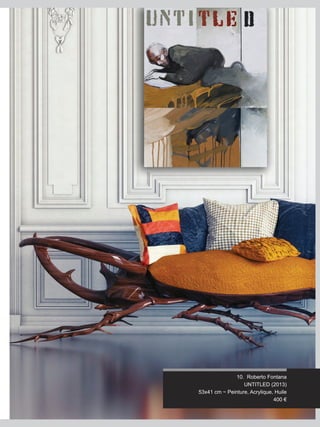 10. Roberto Fontana
UNTITLED (2013)
53x41 cm ~ Peinture, Acrylique, Huile
400 €
 