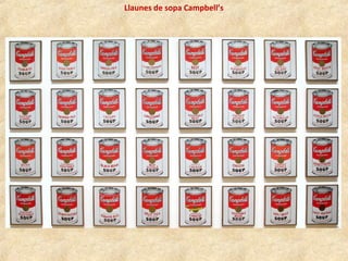 Llaunes de sopa Campbell’s
 