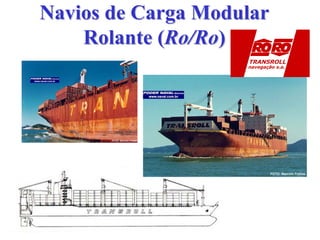 Navios de Carga ModularNavios de Carga Modular
Rolante (Rolante (Ro/RoRo/Ro))
 