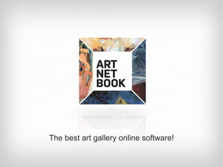 The best art gallery online software!
 