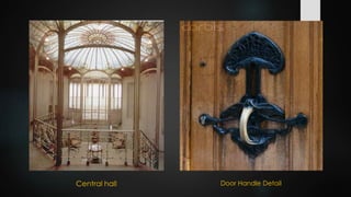 Central hall Door Handle Detail
 